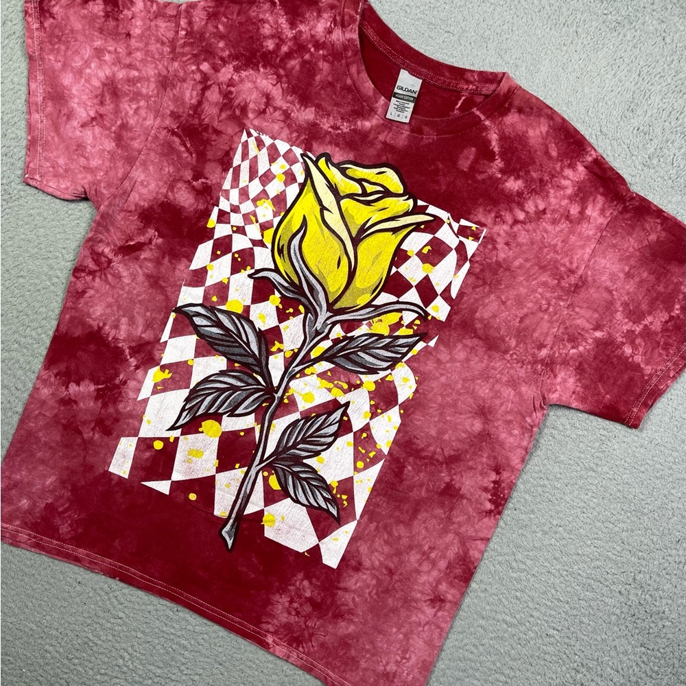 Rose flower T-shirt